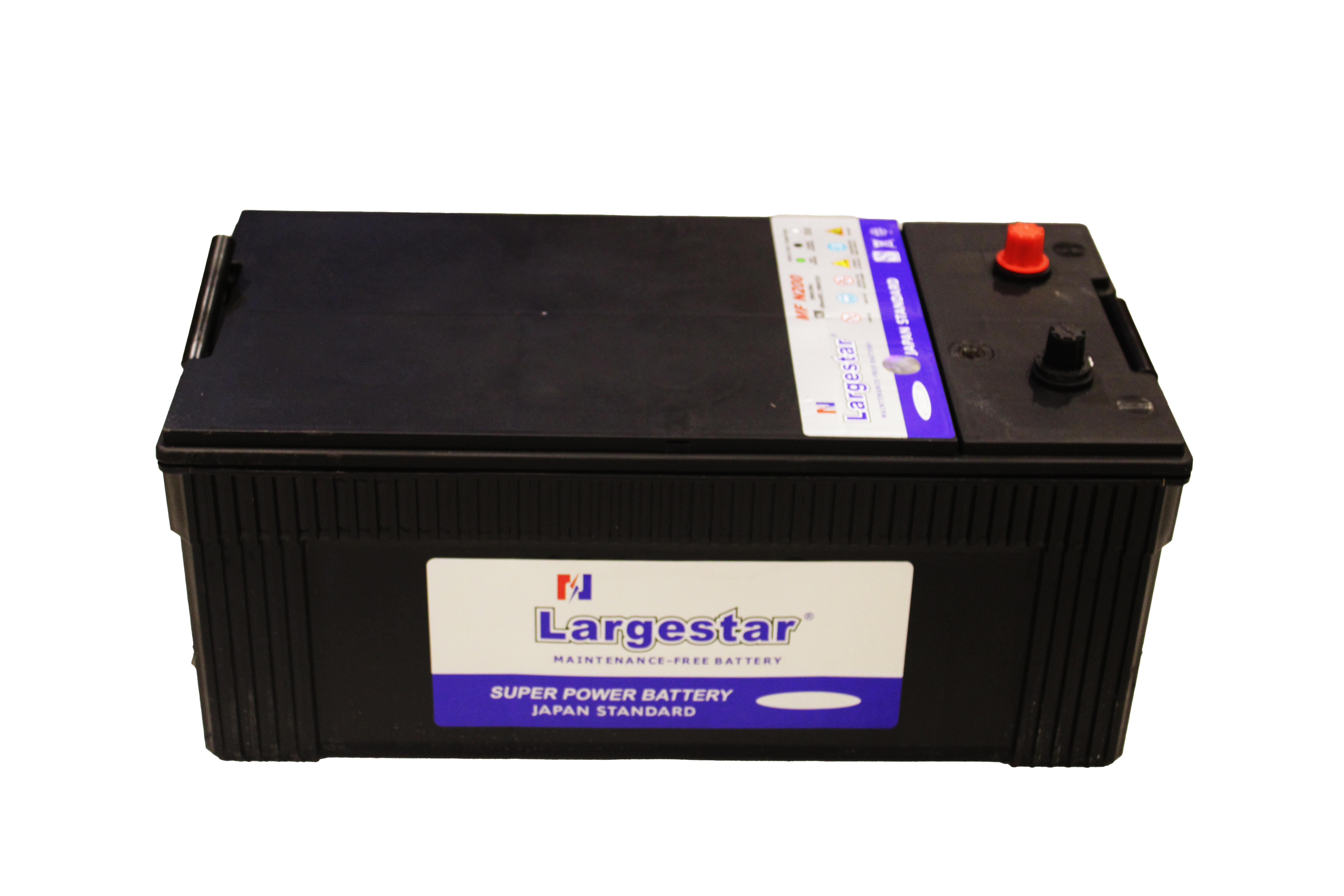 Batterie-voiture T/N sans entretien 200AH MFN200 Largestar